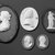 Wedgwood & Bentley (1768-1780). <em>Medallion</em>. White jasperware Brooklyn Museum, Gift of Emily Winthrop Miles, 59.202.5. Creative Commons-BY (Photo: Brooklyn Museum, 53.264.6_58.194.33_59.202.5_57.180.99_57.180.68_acetate_bw.jpg)