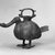  <em>Wine Vessel (Zun) in the Form of a Goose</em>, 206 B.C.E.-220 C.E. Bronze, 11 1/2 x 6 3/16 x 17 1/2 in. (29.2 x 15.7 x 44.5 cm). Brooklyn Museum, Gift of Mr. and Mrs. Alastair B. Martin, the Guennol Collection, 54.145a-b. Creative Commons-BY (Photo: Brooklyn Museum, 54.145_overall_acetate_bw.jpg)