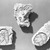 Egyptian. <em>Relief Fragment of a Man</em>, ca. 1352-1336 B.C.E. Gypsum plaster, pigment, 3 15/16 x 2 1/4 in. (10 x 5.7 cm). Brooklyn Museum, Charles Edwin Wilbour Fund, 54.188.1. Creative Commons-BY (Photo: Brooklyn Museum, 54.188.1_negA_bw_IMLS.jpg)