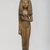  <em>Statuette of a Woman</em>, ca. 1390-1353 B.C.E. Wood, 10 1/16 x 2 3/4 x 1 7/8 in. (25.6 x 7 x 4.8 cm). Brooklyn Museum, Charles Edwin Wilbour Fund, 54.29. Creative Commons-BY (Photo: Brooklyn Museum, 54.29_PS4.jpg)