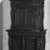  <em>Renaissance Burgundian Cabinet</em>, 16th century. Walnut, 103 x 58 x 25 1/2 in. (261.6 x 147.3 x 64.8 cm). Brooklyn Museum, Gift of Mrs. J. Fuller Feder, 54.75. Creative Commons-BY (Photo: Brooklyn Museum, 54.75_bw.jpg)