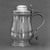 R. Gurney & T. Cooke. <em>Tankard</em>, 1758-1759. Silver Brooklyn Museum, Gift of Mr. and Mrs. Louis Holland in memory of Mrs. Holland's father, Sol Fischer, 54.97. Creative Commons-BY (Photo: Brooklyn Museum, 54.97_acetate_bw.jpg)