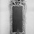 American. <em>Sconce</em>, ca. 1770. Pine, gilt, mirror, 26 1/4 x 10 1/2 in. (66.7 x 26.7 cm). Brooklyn Museum, Dick S. Ramsay Fund, 55.101. Creative Commons-BY (Photo: Brooklyn Museum, 55.101_acetate_bw.jpg)