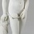 Hiram S. Powers (American, 1805–1873). <em>The Greek Slave</em>, 1866. Marble, Statue: 65 1/2 x 19 1/4 x 18 3/4 in. (166.4 x 48.9 x 47.6 cm). Brooklyn Museum, Gift of Charles F. Bound, 55.14. Creative Commons-BY (Photo: Brooklyn Museum, 55.14_detail01_PS20.jpg)