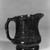 George E. Ohr (American, 1857-1918). <em>Pitcher</em>, ca. 1890. Earthenware, 8 1/2 x 5 1/2 in. (21.6 x 14 cm). Brooklyn Museum, Dick S. Ramsay Fund, 55.166. Creative Commons-BY (Photo: Brooklyn Museum, 55.166_bw.jpg)
