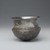  <em>Bowl with Incised Rosette on Base</em>, 400-200 B.C.E. Silver, 3 3/8 x 4 7/16 in., 0.6 lb. (8.5 x 11.3 cm, 0.3kg). Brooklyn Museum, Charles Edwin Wilbour Fund, 55.183. Creative Commons-BY (Photo: Brooklyn Museum, 55.183_view2_PS2.jpg)