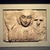 Coptic. <em>Bust of a Saint</em>, 4th-5th century C.E. Limestone, pigment, 8 1/4 x 10 15/16 x 4 1/8 in. (21 x 27.8 x 10.5 cm). Brooklyn Museum, Charles Edwin Wilbour Fund, 55.2.3. Creative Commons-BY (Photo: Brooklyn Museum, 55.2.3_transp5406.jpg)