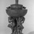 Josiah Wedgwood & Sons Ltd. (founded 1759). <em>Oil Lamp</em>. Basalt (stoneware), 13 1/2 × 7 1/2 × 7 1/4 in. (34.3 × 19.1 × 18.4 cm). Brooklyn Museum, Gift of Emily Winthrop Miles, 55.25.3a. Creative Commons-BY (Photo: Brooklyn Museum, 55.25.3a_view1_acetate_bw.jpg)