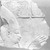  <em>Fragment of a Temple Relief</em>, ca. 380 B.C.E.-30 B.C.E. Limestone, 7 7/8 x 8 1/8 in. (20 x 20.6 cm). Brooklyn Museum, Charles Edwin Wilbour Fund, 55.4. Creative Commons-BY (Photo: Brooklyn Museum, 55.4_negA_bw_IMLS.jpg)