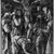Albrecht Dürer (German, 1471-1528). <em>Crucifixion</em>, 1509-1511; edition of 1511. Woodcut on laid paper, Sheet: 5 1/4 x 4 in. (13.4 x 10.2 cm). Brooklyn Museum, Gift of Mrs. Howard M. Morse, 56.105.25 (Photo: Brooklyn Museum, 56.105.25_bw.jpg)