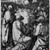 Albrecht Dürer (German, 1471-1528). <em>Ascension</em>, 1509-1511; edition of 1511. Woodcut on laid paper, Sheet: 5 1/8 x 4 in. (13 x 10.2 cm). Brooklyn Museum, Gift of Mrs. Howard M. Morse, 56.105.35 (Photo: Brooklyn Museum, 56.105.35_bw.jpg)