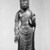  <em>Sculpture of a Bodhisattva</em>, 794-896. Wood, 15 9/16 x 3 15/16 x 2 3/4 in. (39.5 x 10 x 7 cm). Brooklyn Museum, Frank L. Babbott Fund, 56.153. Creative Commons-BY (Photo: Brooklyn Museum, 56.153_acetate_bw.jpg)