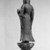  <em>Sculpture of a Bodhisattva</em>, 794-896. Wood, 15 9/16 x 3 15/16 x 2 3/4 in. (39.5 x 10 x 7 cm). Brooklyn Museum, Frank L. Babbott Fund, 56.153. Creative Commons-BY (Photo: Brooklyn Museum, 56.153_back_acetate_bw.jpg)
