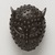 Edo. <em>Box in the Form of a Leopard's Head</em>, 19th century. Wood, upholstery studs, 6 11/16 × 5 5/16 × 4 1/4 in. (17 × 13.5 × 10.8 cm). Brooklyn Museum, Gift of Arturo and Paul Peralta-Ramos, 56.6.31a-b. Creative Commons-BY (Photo: Brooklyn Museum, 56.6.31a-b_PS11.jpg)
