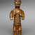 Beembe. <em>Female Figure (Bimbi)</em>, 20th century. Wood, ceramic, 5 3/4 x 2 5/16 x 1 7/8 in. (14.6 x 5.9 x 4.8 cm). Brooklyn Museum, Gift of Arturo and Paul Peralta-Ramos, 56.6.40. Creative Commons-BY (Photo: Brooklyn Museum, 56.6.40_PS2.jpg)
