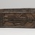 Edo. <em>Box with Lid (Ẹkpẹtin)</em>, second half of 19th century. Wood, 4 7/16 × 27 7/8 × 7 5/8 in. (11.3 × 70.8 × 19.3 cm). Brooklyn Museum, Gift of Arturo and Paul Peralta-Ramos, 56.6.63a-b. Creative Commons-BY (Photo: Brooklyn Museum, 56.6.63a-b_detail02_PS11.jpg)