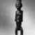Sundi. <em>Figure of Standing Female</em>, 19th century. Wood, mud/resin? applied materials, 14 x 3 1/2 x 3 3/4 in. (35.6 x 9.0 x 9.5 cm). Brooklyn Museum, Gift of Arturo and Paul Peralta-Ramos, 56.6.86. Creative Commons-BY (Photo: Brooklyn Museum, 56.6.86_acetate_bw.jpg)
