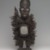Kongo (Solongo or Woyo subgroup). <em>Power Figure (Nkisi Nkondi)</em>, late 19th-early 20th century. Wood, iron, glass, fiber, pigment, bone, 24 x 6 1/2 x 8 1/2 in. (61.5 x 17.0 x 21.5 cm). Brooklyn Museum, Gift of Arturo and Paul Peralta-Ramos, 56.6.98. Creative Commons-BY (Photo: Brooklyn Museum, 56.6.98_front_PS6.jpg)