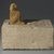  <em>Statue of Ipepy</em>, ca. 1870-1750 B.C.E. Quartzite, limestone, 12 x 9 x 13 7/16 in., 49 lb. (30.5 x 22.9 x 34.2 cm, 22.23kg). Brooklyn Museum, Charles Edwin Wilbour Fund, 57.140a-b. Creative Commons-BY (Photo: Brooklyn Museum, 57.140a-b_profile_PS1.jpg)