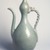  <em>Ewer</em>, 12th century. Porcelaneous stoneware with celadon glaze, Height: 11 13/16 in. (30 cm). Brooklyn Museum, Museum Collection Fund, 57.141. Creative Commons-BY (Photo: Brooklyn Museum, 57.141_transp6050.jpg)