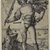 Albrecht Dürer (German, 1471-1528). <em>The Standard Bearer</em>, ca. 1500. Engraving on laid paper, 4 1/2 x 2 1/4 in. (11.4 x 5.7 cm). Brooklyn Museum, Gift of Mrs. Charles Pratt, 57.188.9 (Photo: Brooklyn Museum, 57.188.9_PS9.jpg)