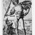 Albrecht Dürer (German, 1471-1528). <em>The Standard Bearer</em>, ca. 1500. Engraving on laid paper, 4 1/2 x 2 1/4 in. (11.4 x 5.7 cm). Brooklyn Museum, Gift of Mrs. Charles Pratt, 57.188.9 (Photo: Brooklyn Museum, 57.188.9_bw.jpg)