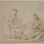 Jean-Honoré Fragonard (French, 1732-1806). <em>The First Riding Lesson (La première leçon d'équitation)</em>, ca. 1778. Brown ink and graphite on laid paper, 13 11/16 x 17 3/4 in. (34.8 x 45.1 cm). Brooklyn Museum, Gift of Mr. and Mrs. Alastair B. Martin, the Guennol Collection, 57.189 (Photo: , 57.189_PS9.jpg)