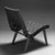 Jens Risom (American, born Denmark, 1916-2016). <em>Lounge Chair, Model 654W</em>, Designed 1941; Manufactured ca. 1946. Birch, cotton webbing, 29 3/4 x 19 7/8 x 28 in.  (75.6 x 50.5 x 71.1 cm). Brooklyn Museum, Gift of the artist, 58.121. Creative Commons-BY (Photo: Brooklyn Museum, 58.121_back_bw_IMLS.jpg)