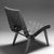 Jens Risom (American, born Denmark, 1916-2016). <em>Lounge Chair, Model 654W</em>, Designed 1941; Manufactured ca. 1946. Birch, cotton webbing, 29 3/4 x 19 7/8 x 28 in.  (75.6 x 50.5 x 71.1 cm). Brooklyn Museum, Gift of the artist, 58.121. Creative Commons-BY (Photo: Brooklyn Museum, 58.121_rear_bw.jpg)
