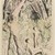 Erich Heckel (German, 1883-1970). <em>Figure Sketch (Figurenskizze)</em>, 1927. Color lithograph in black, green, and violet on laid paper, Image: 22 5/16 x 16 9/16 in. (56.7 x 42.1 cm). Brooklyn Museum, Henry L. Batterman Fund, 58.166.2. © artist or artist's estate (Photo: Brooklyn Museum, 58.166.2_PS9.jpg)