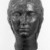 Oscar Miestchaninoff (American, born Russia, 1886-1956). <em>Head of a Young Bulgarian</em>, 1920. Bronze with stone base, 19 3/8 x 7 1/2 x 9 3/4 in. (49.2 x 19.1 x 24.8 cm). Brooklyn Museum, Gift of Mrs. Oscar Miestchaninoff, 58.183. Creative Commons-BY (Photo: Brooklyn Museum, 58.183_acetate_bw.jpg)