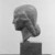 Oscar Miestchaninoff (American, born Russia, 1886-1956). <em>Head of a Young Bulgarian</em>, 1920. Bronze with stone base, 19 3/8 x 7 1/2 x 9 3/4 in. (49.2 x 19.1 x 24.8 cm). Brooklyn Museum, Gift of Mrs. Oscar Miestchaninoff, 58.183. Creative Commons-BY (Photo: Brooklyn Museum, 58.183_left_side_acetate_bw.jpg)