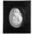 Josiah Wedgwood & Sons Ltd. (founded 1759). <em>Portrait Medallion</em>, ca. 1790. Jasperware (stoneware), 5 x 4 3/4 in. (12.7 x 12.1 cm) Frame. Brooklyn Museum, Gift of Emily Winthrop Miles, 58.194.34. Creative Commons-BY (Photo: Brooklyn Museum, 58.194.34_framed_bw.jpg)
