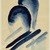 Georgia O'Keeffe (American, 1887-1986). <em>Blue #3</em>, 1916. Watercolor on paper, 15 7/8 x 10 15/16 in.  (40.3 x 27.8 cm). Brooklyn Museum, Dick S. Ramsay Fund, 58.75 (Photo: Brooklyn Museum, 58.75_PS2.jpg)