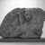 <em>Holy Wisdom (?) in a Lunette</em>, 20th century (probably). Limestone, With Mount: 20 3/16 x 29 15/16 x 6 1/2 in. (51.3 x 76 x 16.5 cm). Brooklyn Museum, Charles Edwin Wilbour Fund, 58.80. Creative Commons-BY (Photo: Brooklyn Museum, 58.80_view1_bw.jpg)