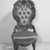 Unknown. <em>Side chair (one of a set of three) (Rococo Revival style)</em>, ca. 1860. Rosewood veneer, bentwood, modern upholstery (reupholstered April 1960), 43 1/4 x 18 3/4 x 28 3/4 in. (109.9 x 47.6 x 73 cm). Brooklyn Museum, Gift of Mrs. Alfred Zoebisch, 59.143.26e. Creative Commons-BY (Photo: Brooklyn Museum, 59.143.26e_acetate_bw.jpg)