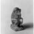  <em>Baboon</em>, ca. 1938-1700 B.C.E. Faience, 2 1/2 x 1 1/2 x 1 3/4 in. (6.4 x 3.8 x 4.4 cm). Brooklyn Museum, Charles Edwin Wilbour Fund, 59.199.3. Creative Commons-BY (Photo: Brooklyn Museum, 59.199.3_NegA_print_bw_SL5.jpg)