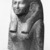  <em>Head and Torso of a Noblewoman</em>, ca. 1844-1837 B.C.E. Diorite, 9 x 6 1/4 x 4 1/2 in. (22.9 x 15.9 x 11.4 cm). Brooklyn Museum, Charles Edwin Wilbour Fund, 59.1. Creative Commons-BY (Photo: Brooklyn Museum, 59.1_threequarter_front_left_bw.jpg)