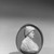 Wedgwood & Bentley (1768-1780). <em>Oval Portrait Medallion</em>. White on blue jasperware Brooklyn Museum, Gift of Emily Winthrop Miles, 59.202.21a. Creative Commons-BY (Photo: Brooklyn Museum, 59.202.21a_acetate_bw.jpg)