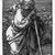 Albrecht Dürer (German, 1471–1528). <em>Saint Christopher with Head Turned Back</em>, 1521. Engraving on laid paper, Sheet: 4 5/8 x 2 7/8 in. (11.7 x 7.3 cm). Brooklyn Museum, Gift of Katharine Kuh in memory of Edgar C. Schenck, 59.235.2 (Photo: Brooklyn Museum, 59.235.2_bw.jpg)