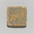  <em>Tile with Winged, Crowned Sphinx</em>, 3rd century B.C.E. Faience, 2 5/8 x 9/16 x 2 5/8 in. (6.7 x 1.4 x 6.7 cm). Brooklyn Museum, Charles Edwin Wilbour Fund, 59.33.1. Creative Commons-BY (Photo: Brooklyn Museum, 59.33.1_PS1.jpg)