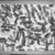 Jean-Paul Riopelle (Canadian, 1923-2002). <em>Eskimo Mask</em>, 1955. Watercolor, 29 5/8 × 41 1/2 in. (75.2 × 105.4 cm). Brooklyn Museum, Caroline A.L. Pratt Fund, 59.98. © artist or artist's estate (Photo: Brooklyn Museum, 59.98_acetate_bw.jpg)