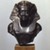  <em>Bust of a King</em>. Steatite, 4 3/8 x 3 3/4 x 2 7/8 in. (11.1 x 9.5 x 7.3 cm). Brooklyn Museum, Charles Edwin Wilbour Fund, 60.130. Creative Commons-BY (Photo: Brooklyn Museum, 60.130_front.jpg)