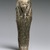Egyptian. <em>Funerary Figurine of Montuemhat</em>, ca. 670-650 B.C.E. Steatite, 8 3/4 x 3 x 2 in. (22.2 x 7.6 x 5.1 cm). Brooklyn Museum, Charles Edwin Wilbour Fund, 60.182. Creative Commons-BY (Photo: Brooklyn Museum, 60.182_SL1.jpg)