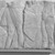  <em>Relief of Akhenaten and Nefertiti</em>, ca. 1353–1336 B.C.E. Limestone, pigment, 9 3/16 x 20 1/2 in. (23.4 x 52 cm). Brooklyn Museum, Charles Edwin Wilbour Fund, 60.197.1. Creative Commons-BY (Photo: Brooklyn Museum, 60.197.1_negB_bw_IMLS.jpg)