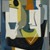 Byron Browne (American, 1907-1961). <em>Variations from a Still Life</em>, 1936-1937; reworked 1951. Oil and gouache on canvas, 46 7/8 x 36 1/16 in. (119.1 x 91.6 cm). Brooklyn Museum, Gift of Mr. and Mrs. Max Rabinowitz, 60.34. © artist or artist's estate (Photo: Brooklyn Museum, 60.34_PS2.jpg)