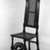  <em>High-back Side Chair</em>. Walnut Brooklyn Museum, Gift of Mrs. Cheever Porter, 61.115.4. Creative Commons-BY (Photo: Brooklyn Museum, 61.115.4_bw.jpg)