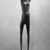 Reginald Butler (British, 1913-1981). <em>Girl in Shift</em>. Shell bronze, 66 1/8 x 16 9/16 in. (168 x 42.1 cm). Brooklyn Museum, Gift of Mr. and Mrs. Herbert M. Rothschild, 61.207. © artist or artist's estate (Photo: Brooklyn Museum, 61.207_acetate_bw.jpg)