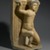  <em>Paralytic Raising His Bed</em>, 20th century C.E. (probably). Limestone, pigment, 24 7/16 x 13 9/16 x 12 in. (62 x 34.5 x 30.5 cm). Brooklyn Museum, Charles Edwin Wilbour Fund, 62.44. Creative Commons-BY (Photo: Brooklyn Museum, 62.44_threequarter_right_PS2.jpg)