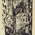 Lyonel Feininger (American, 1871-1956). <em>Houses in Paris (Hauser in Paris)</em>, 1918. Woodcut on Kozo paper, Image: 21 7/16 x 16 1/2 in. (54.5 x 41.9 cm). Brooklyn Museum, Dick S. Ramsay Fund, 62.59.2. © artist or artist's estate (Photo: Brooklyn Museum, 62.59.2_PS2.jpg)